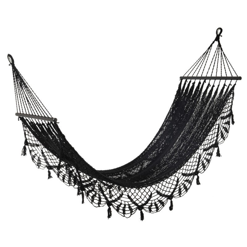 HAMMOCK BLACK CROCHET    - CHAIRS, STOOLS